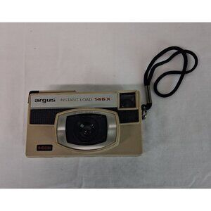 VTG Argus Instant Load 146X Vintage 126 Film Camera Japan Magicube not tested